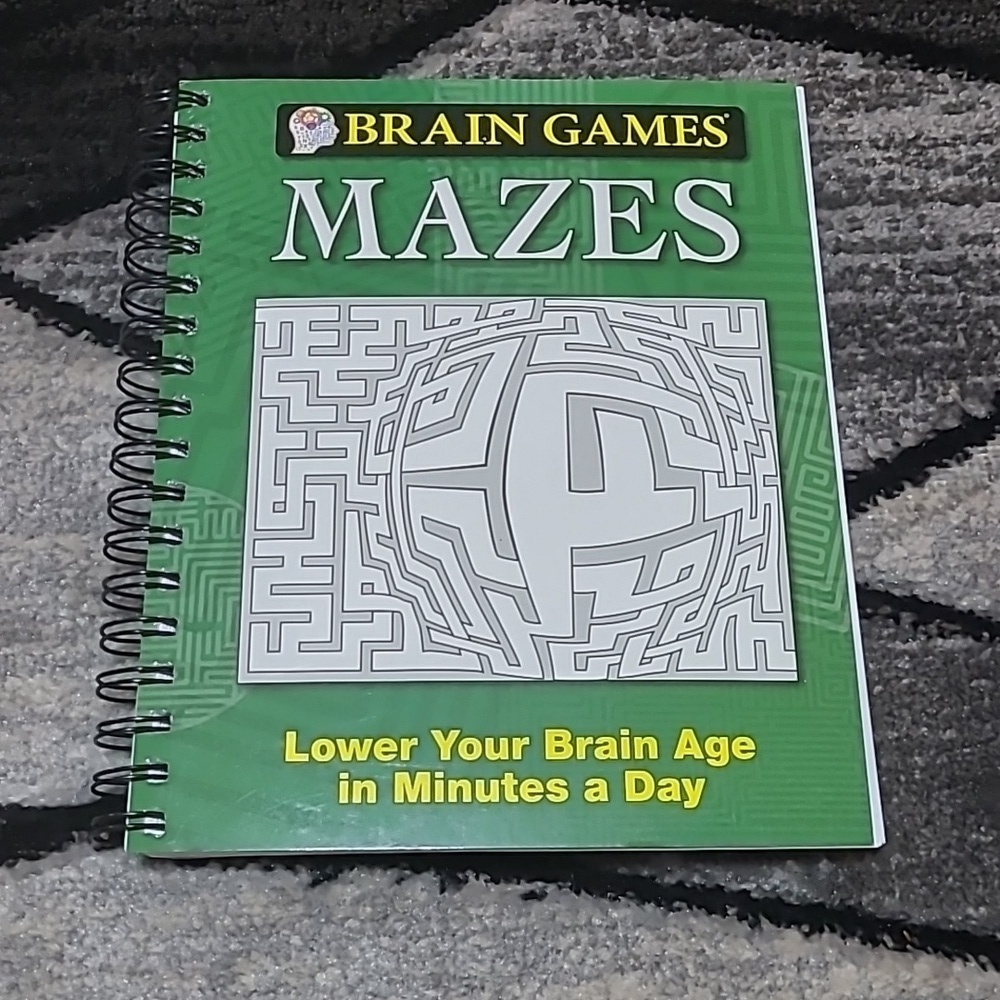 BRAIN GAMES MAZES PRICE FIRM